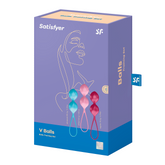 Satisfyer Set Of 3 Weighted Double Kegel Training Balls Default Title > Sex Toys For Ladies > Orgasm Balls